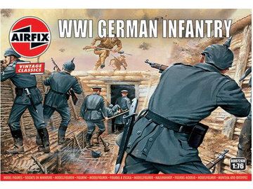 Airfix figurky - WW1 German Infantry (1:76) (Vintage) / AF-A00726V
