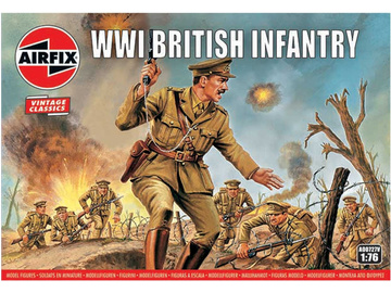 Airfix figurky - WW1 British Infantry (1:76) (Vintage) / AF-A00727V