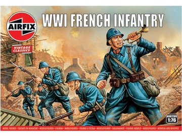 Airfix figurky - WW1 French Infantry (1:76) (Vintage) / AF-A00728V