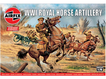 Airfix figurky - WW1 Royal Horse Artillery (1:76) (Vintage) / AF-A00731V