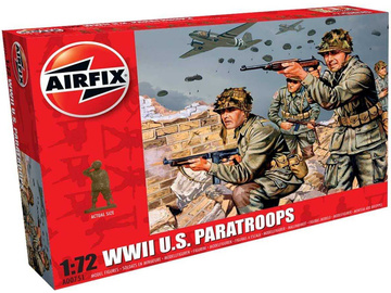 Airfix figurky - WWII US výsadkáři (1:72) / AF-A00751