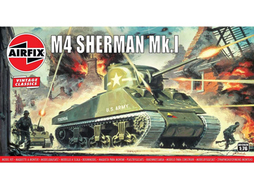 Airfix Sherman M4 Mk1 (1:76) (Vintage) / AF-A01303V