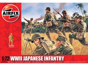 Airfix figurky - WWII japonská pěchota (1:72) / AF-A01718