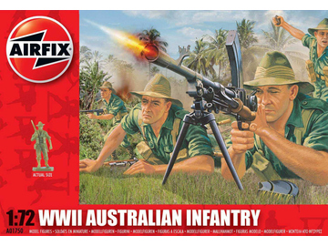 Airfix figurky - WWII australská pěchota (1:72) / AF-A01750
