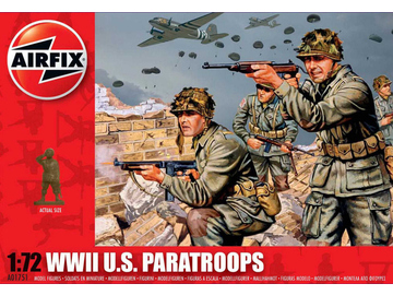 Airfix figurky - WWII US výsadkáři (1:72) / AF-A01751