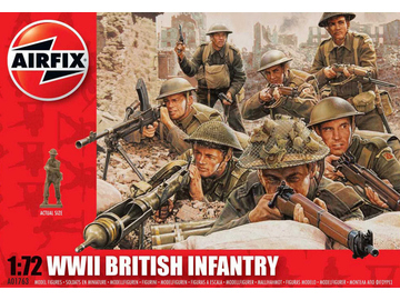 Airfix figurky - WWII British Infantry Northern Europe (1:72) / AF-A01763