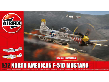 Airfix North American F-51D Mustang (1:72) / AF-A02047A