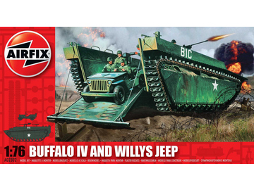 Airfix Buffalo Amphibian a Jeep (1:76) / AF-A02302