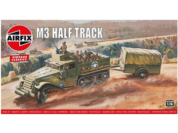 Airfix M3 Half Track, 1 Ton Trailer (1:76) (Vintage) Airfix M3 Half Track, 1 Ton Trailer (1:76) (Vintage) / AF-A02318V