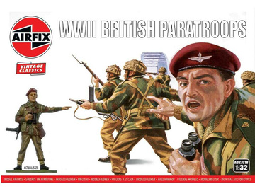 Airfix figures - WWII British Paratroops (1:32) (Vintage) / AF-A02701V