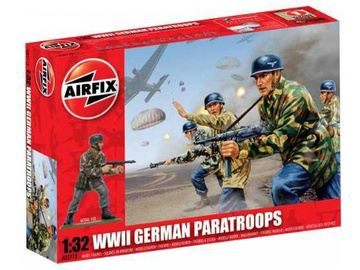 Airfix figurky - WWII German Paratroops (1:32) (Vintage) Airfix figurky - WWII German Paratroops (1:32) (Vintage) / AF-A02712V