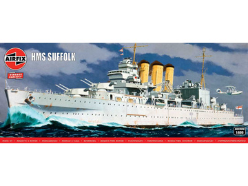 Airfix HMS Suffolk (1:600) (Vintage) Airfix HMS Suffolk (1:600) (Vintage) / AF-A03203V