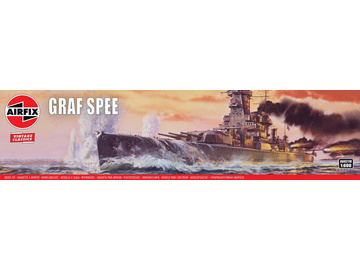 Airfix Admiral Graf Spee (1:600) (Vintage) Airfix Admiral Graf Spee (1:600) (Vintage) / AF-A04211V