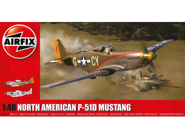 Airfix North American P-51D Mustang (1:48) Airfix North American P-51D Mustang (1:48) / AF-A05131A