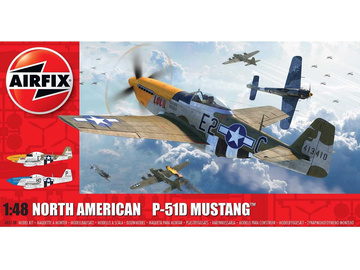Airfix North American P-51D Mustang Filletless Tails (1:48) Airfix North American P-51D Mustang Filletless Tails (1:48) / AF-A05138