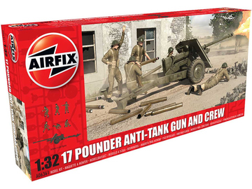 Airfix 17 Pdr Anti-Tank Gun (1:32) Airfix 17 Pdr Anti-Tank Gun (1:32) / AF-A06361