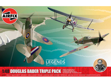 Airfix Legends - Douglas Bader (1:48) (Triple Pack) Airfix Legends - Douglas Bader (1:48) (Triple Pack) / AF-A40101