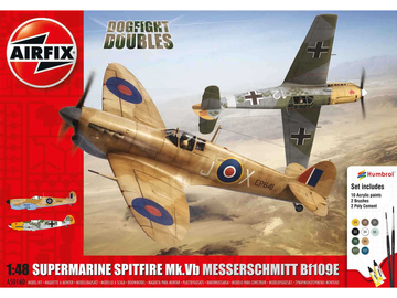 Airfix Supermarine Spitfire MkVb, Messerschmitt BF109E (1:48) / AF-A50160