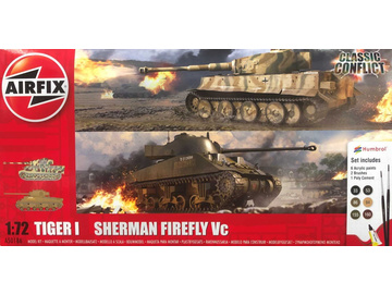 Airfix Tiger 1, Sherman Firefly Vc (1:72) (Giftset) / AF-A50186