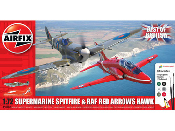 Airfix Supermarine Spitfire, BAe Hawk (1:72) (Giftset) / AF-A50187