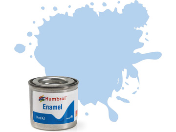 Humbrol emailová barva #44 pastelová modrá matná 14ml / AF-AA0044