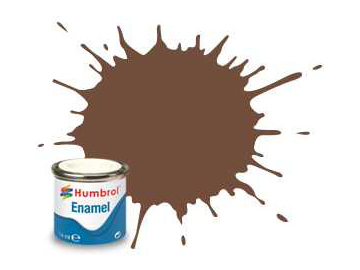 Humbrol emailová barva #98 čokoládová matná 14ml / AF-AA1081