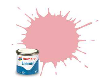 Humbrol emailová barva #200 růžová lesklá 14ml / AF-AA6389