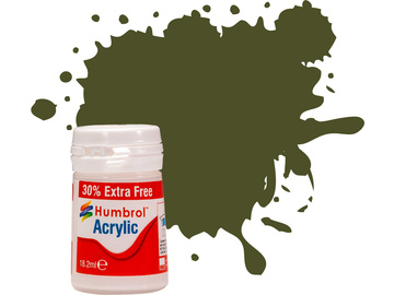 Humbrol akrylová barva #155 olivová šeď matná 18ml / AF-AB0155EP