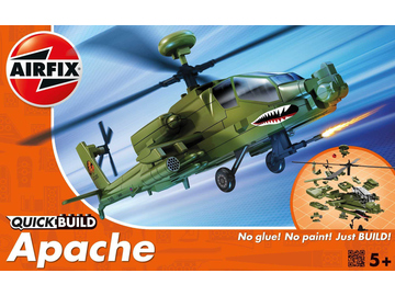 Airfix Quick Build vrtulník Boeing Apache / AF-J6004
