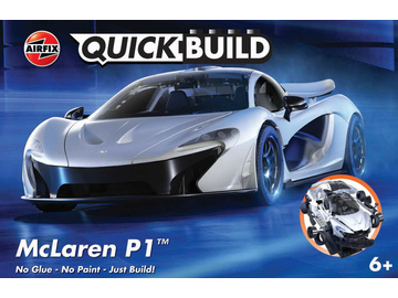 Airfix Quick Build - McLaren P1 bílý / AF-J6028