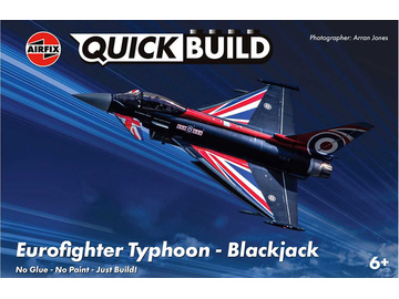 Airfix Quick Build - Eurofighter Typhoon (Blackjack) Airfix Quick Build - Eurofighter Typhoon (Blackjack) / AF-J6059