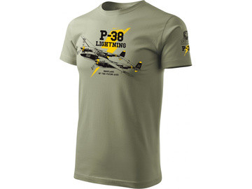 Antonio pánské tričko P-38 Lightning / ANT021391941