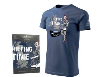 Antonio pánské tričko Briefing Time XL / ANT02144716