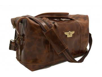 Antonio Leather Travel Bag Royal Class / ANT05006