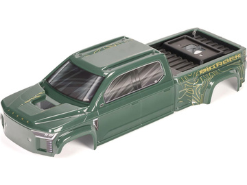 Arrma karosérie bezsponková zelená: Big Rock Arrma karosérie bezsponková zelená: Big Rock / ARA-1380