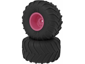 Arrma dBoots Chevron MT Tire Set, Glued, Pink Arrma dBoots Chevron MT Tire Set, Glued, Pink / ARA-2533