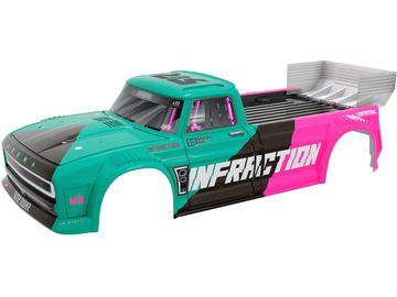 Arrma karosérie tyrkysová: Infraction 4X4 All-Road 3S BLX Arrma karosérie tyrkysová: Infraction 4X4 All-Road 3S BLX / ARA-2649