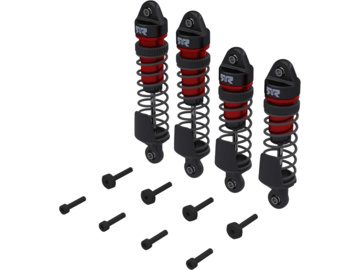 Arrma tlumič kompletní přední/zadní červený (4): Mini Kraton / ARA-2670