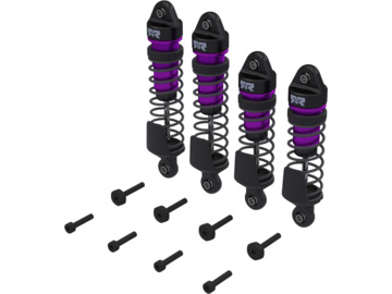 Arrma tlumič kompletní přední/zadní fialový (4): Mini Kraton / ARA-2762