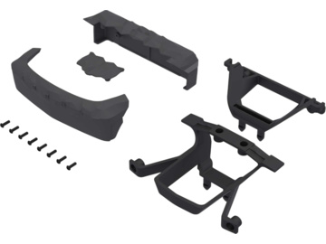 Arrma ochranné prvky karosérie, šedé Arrma ochranné prvky karosérie, šedé / ARA-2872