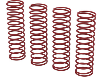 Arrma Shock Spring Set E - Red - 0.55N/mm (4pcs) - GROM / ARA-2893