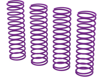 Arrma Shock Spring Set E - Purple - 0.55N/mm (4pcs) - GROM / ARA-2896