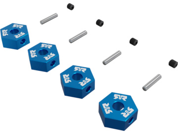 Arrma unašeč kola šestihranný 12mm, modrý (4) Arrma unašeč kola šestihranný 12mm, modrý (4) / ARA-3116