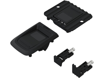 Arrma Body Mounting Set, Monster Truck, Black: QUAKE / ARA-3160