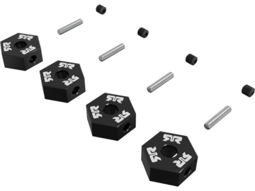 Arrma unašeč kola šestihranný 12mm, černý (4) Arrma unašeč kola šestihranný 12mm, černý (4) / ARA-3276