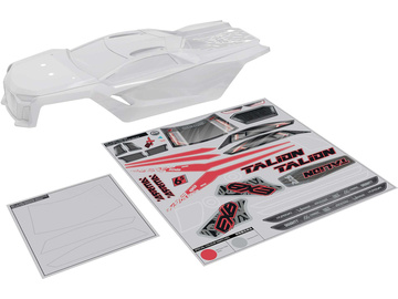 Arrma TALION 6S BLX Clear Bodyshell with Decals / ARA-3405