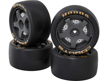 Arrma kolo s pneu dBoots Hoons 28/055 1.65 Gold, 5paprskové, Hex 12mm (4) / ARA-3616