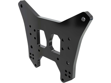Arrma Aluminum Rear Shock Tower, Black / ARA-4296