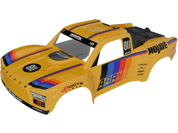 Arrma MOJAVE 6S BLX Painted, Decaled, Trimmed Body Yellow / ARA-4304