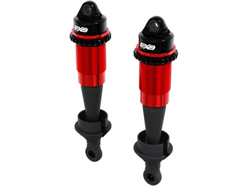 Arrma EXB sada tlumičů, průměr 16mm, délka TBC, píst 8x1.4mm, olej TBC, emulzní víčka / ARA-4449